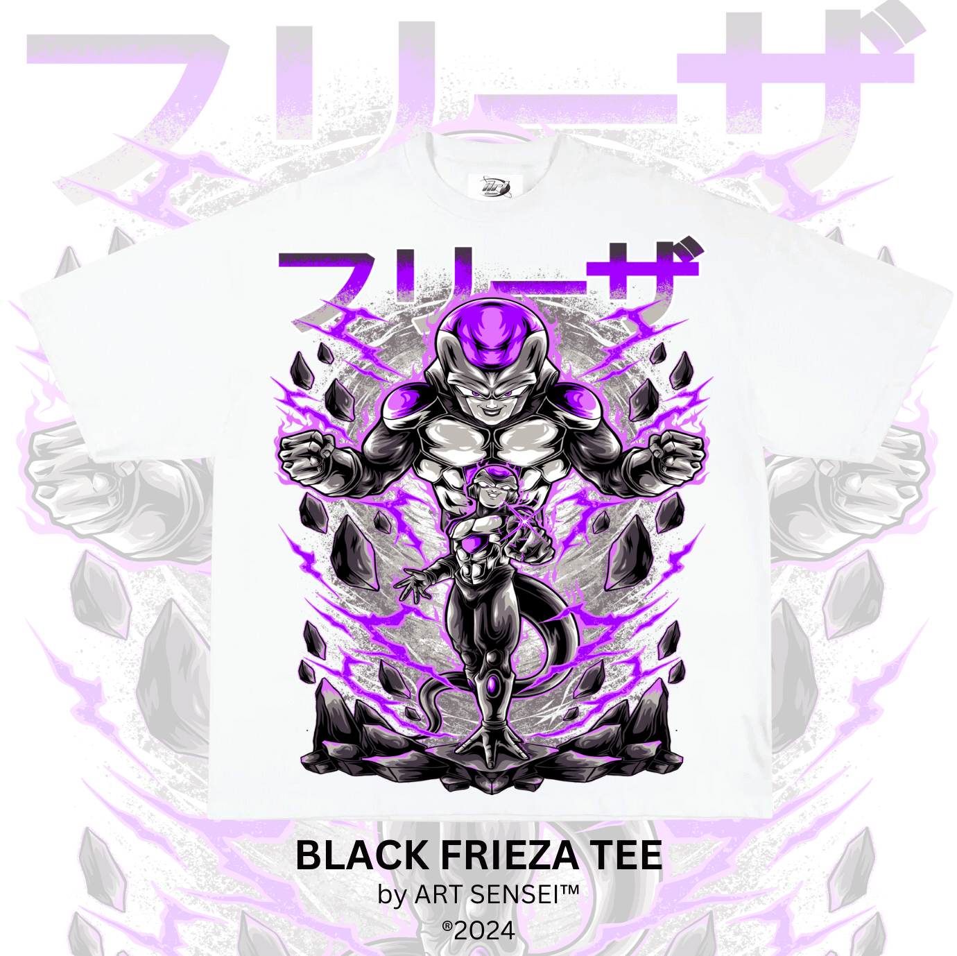 Art Sensei BLACK FRIEZA TEE