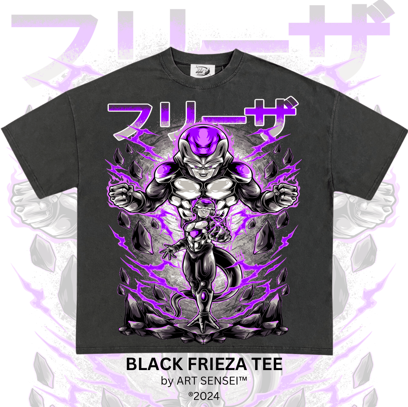 Art Sensei BLACK FRIEZA TEE