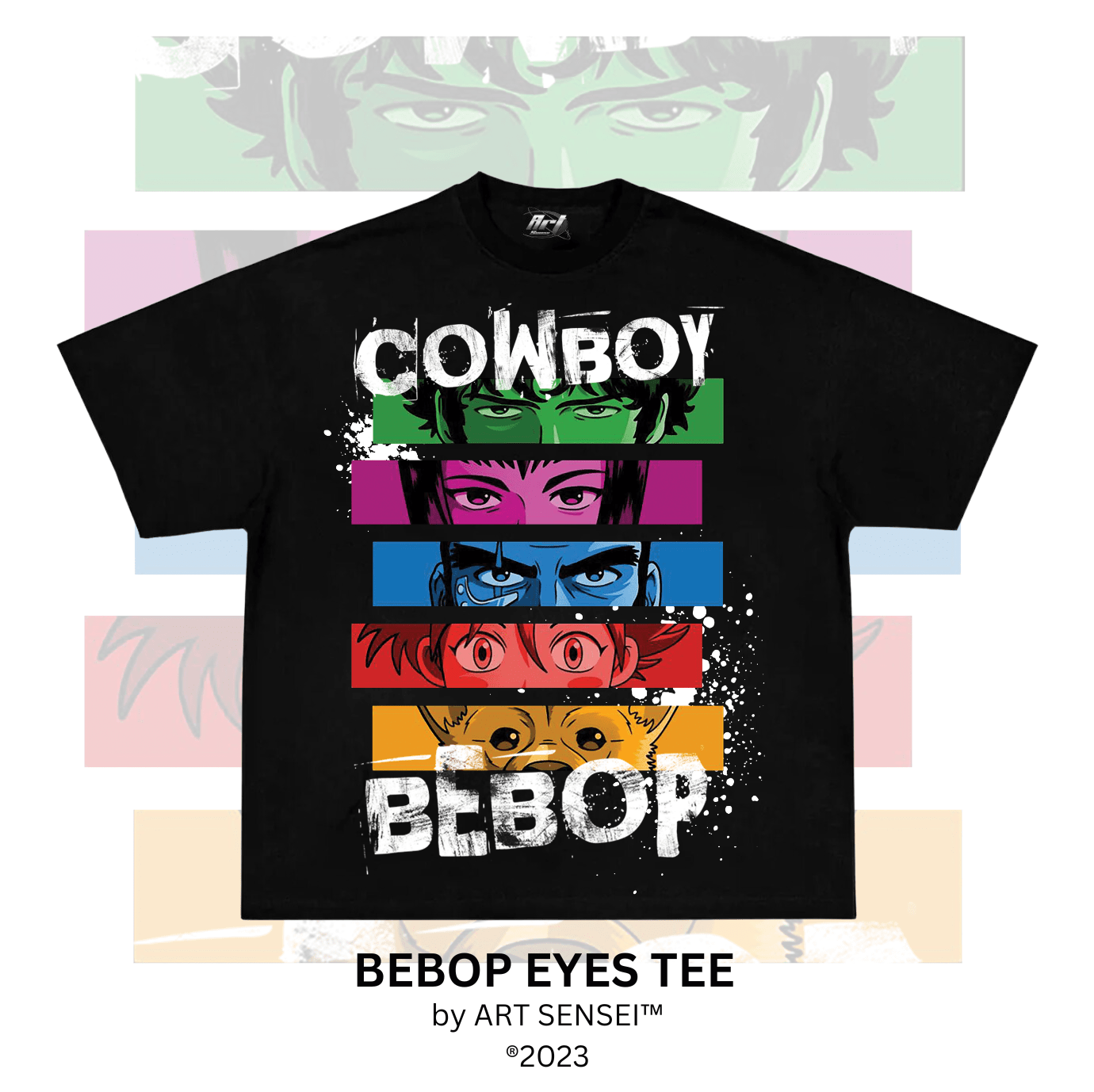 Art Sensei BLACK / S BEBOP EYES TEE