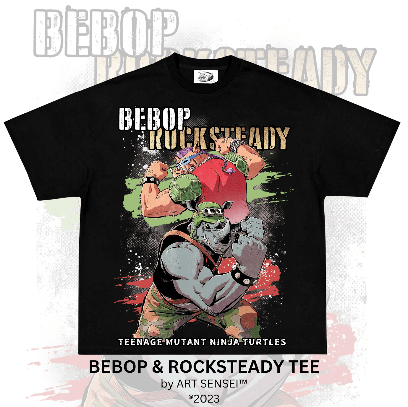 Art Sensei BLACK / S BEBOP & ROCKSTEADY TEE