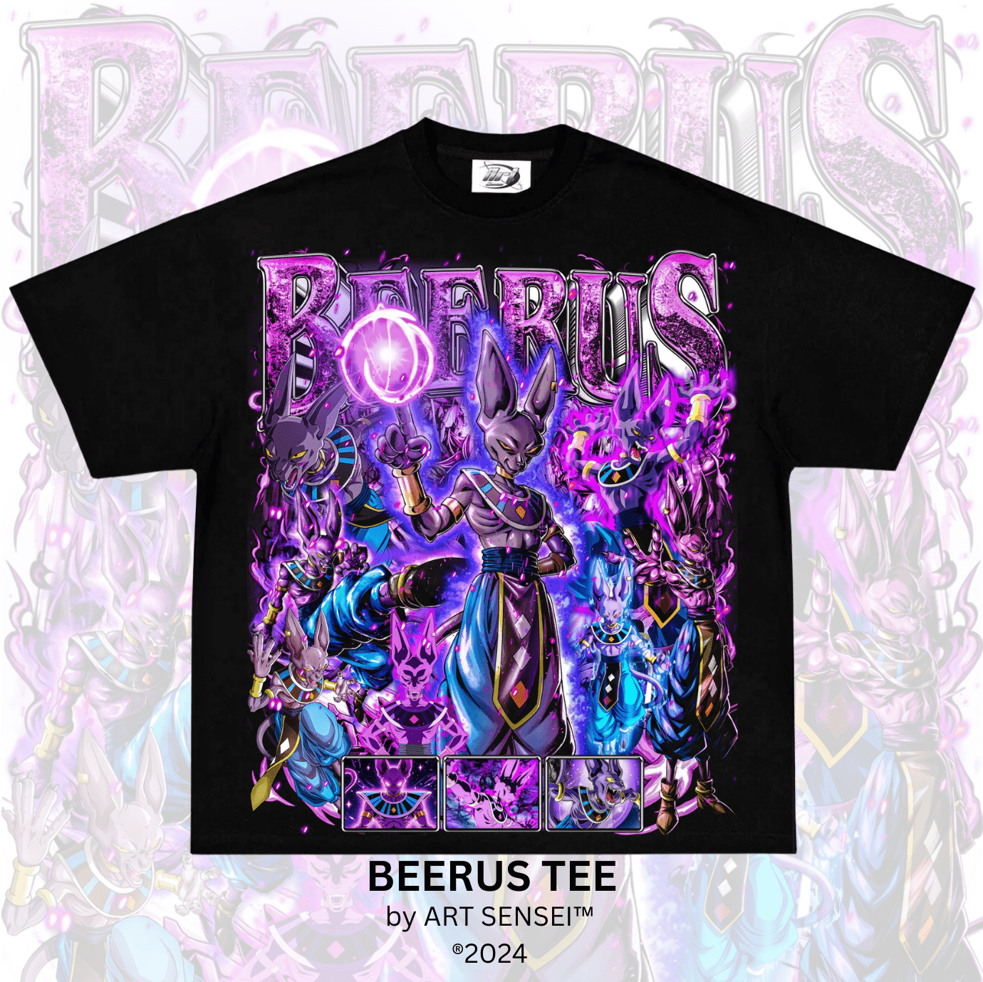 Art Sensei BLACK / S BEERUS TEE