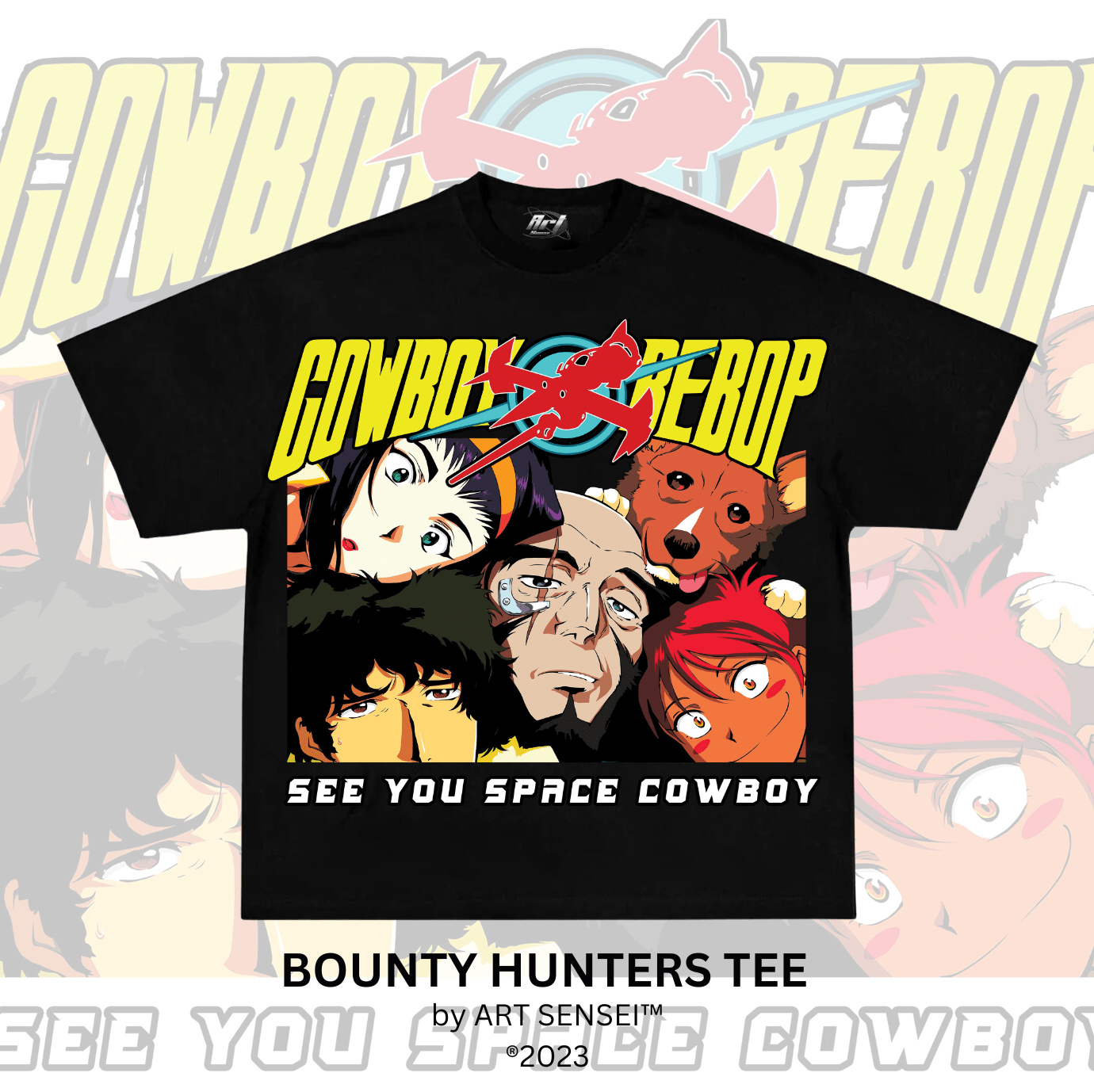 Art Sensei BLACK / S BOUNTY HUNTERS TEE