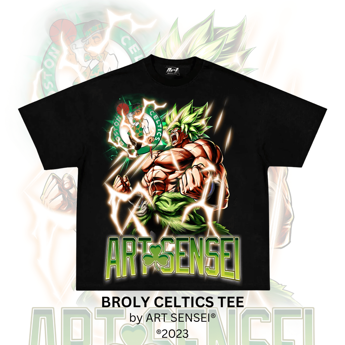 Art Sensei BLACK / S BROLY CELTICS TEE