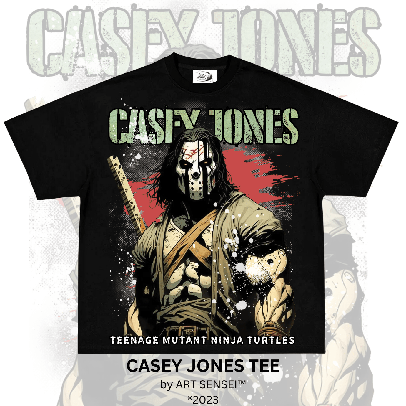 Art Sensei BLACK / S CASEY JONES TEE