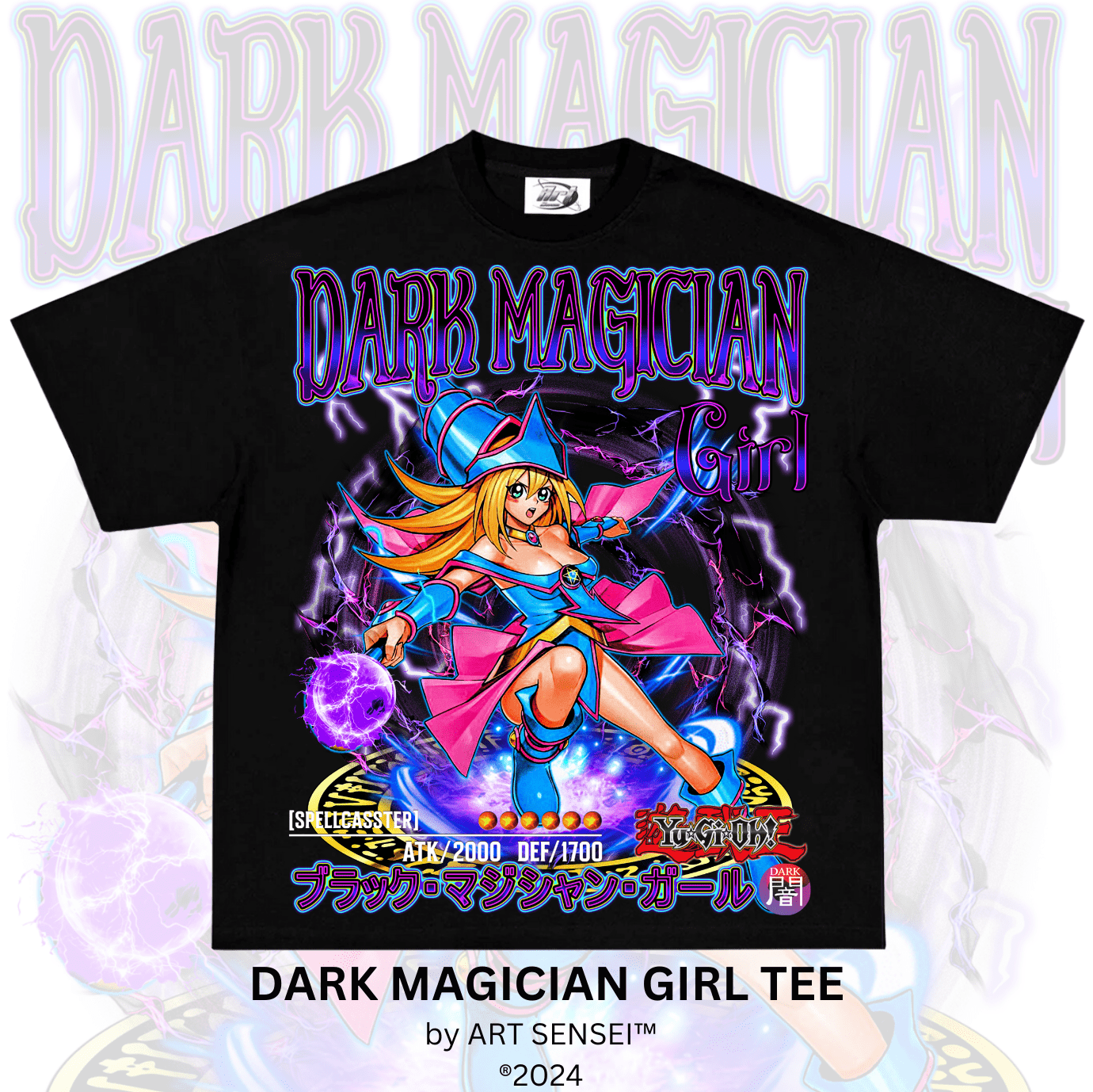 Art Sensei BLACK / S DARK MAGICIAN GIRL TEE