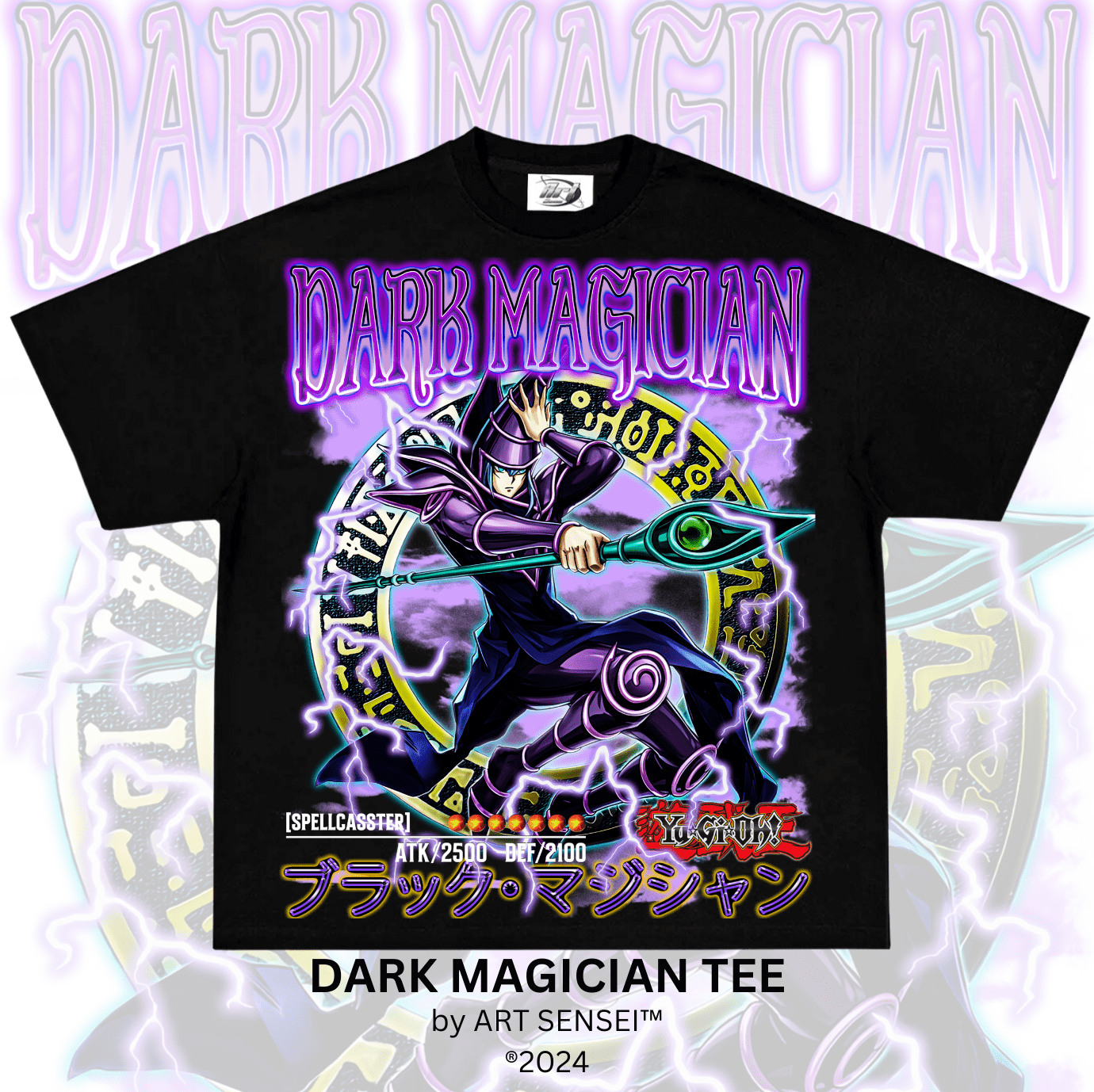 Art Sensei BLACK / S DARK MAGICIAN TEE