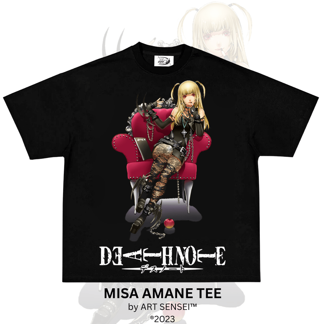 Art Sensei BLACK / S DEATH NOTE MISA AMANE TEE