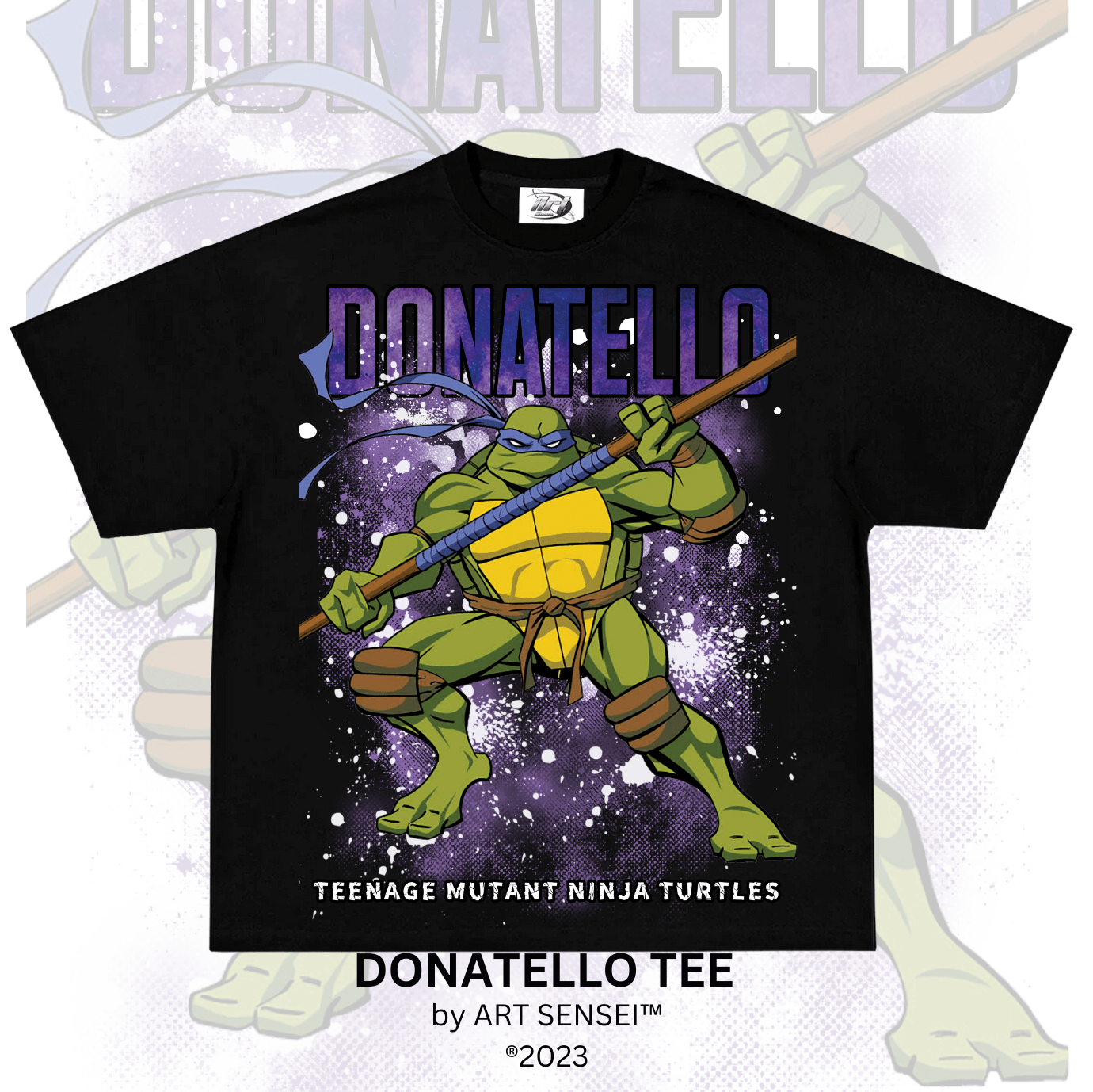 Art Sensei BLACK / S DONATELLO TEE