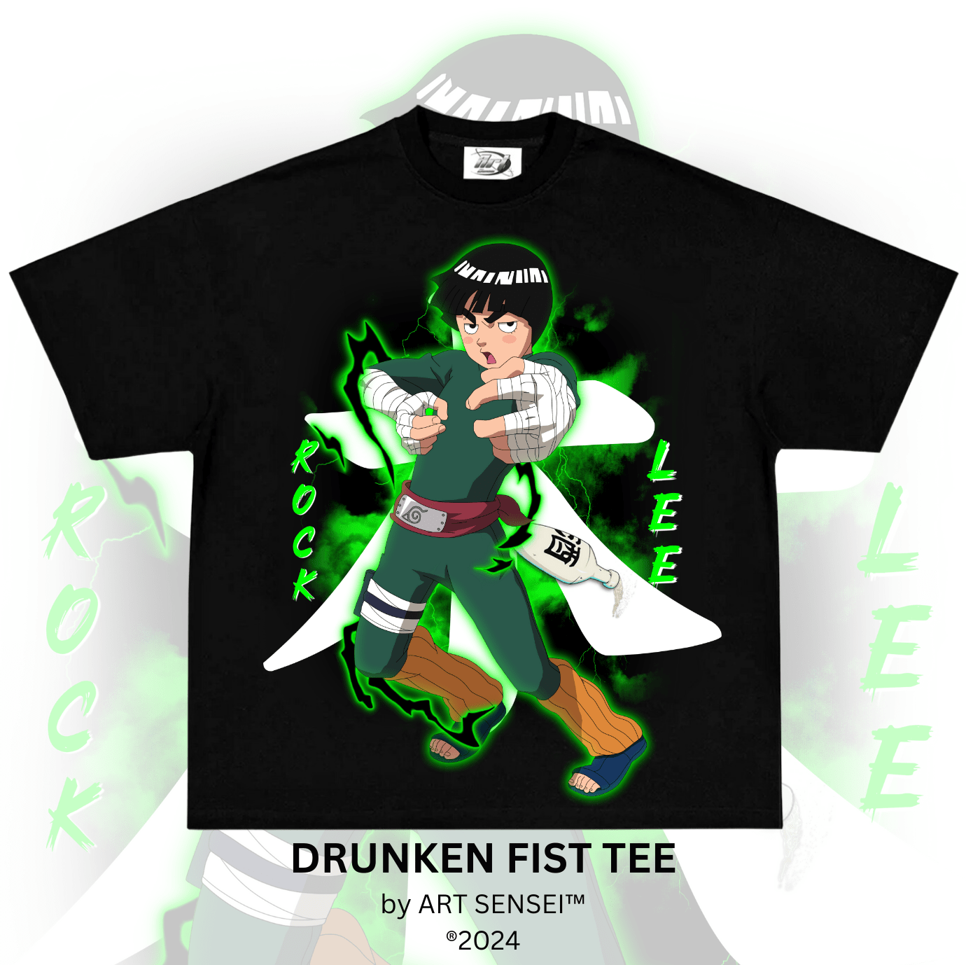 Art Sensei BLACK / S DRUNKEN FIST TEE