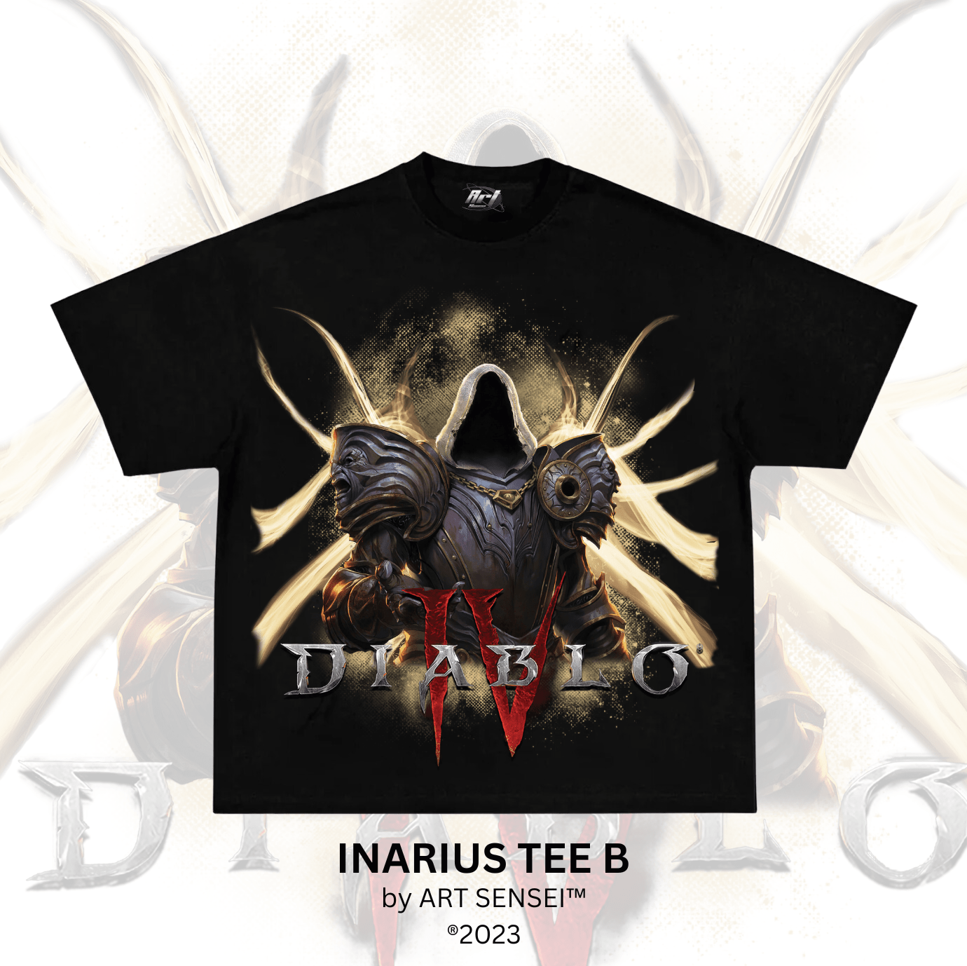 Art Sensei BLACK / S INARIUS TEE B