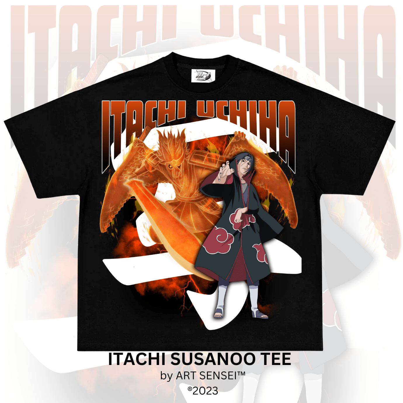 Art Sensei BLACK / S ITACHI SUSANOO TEE