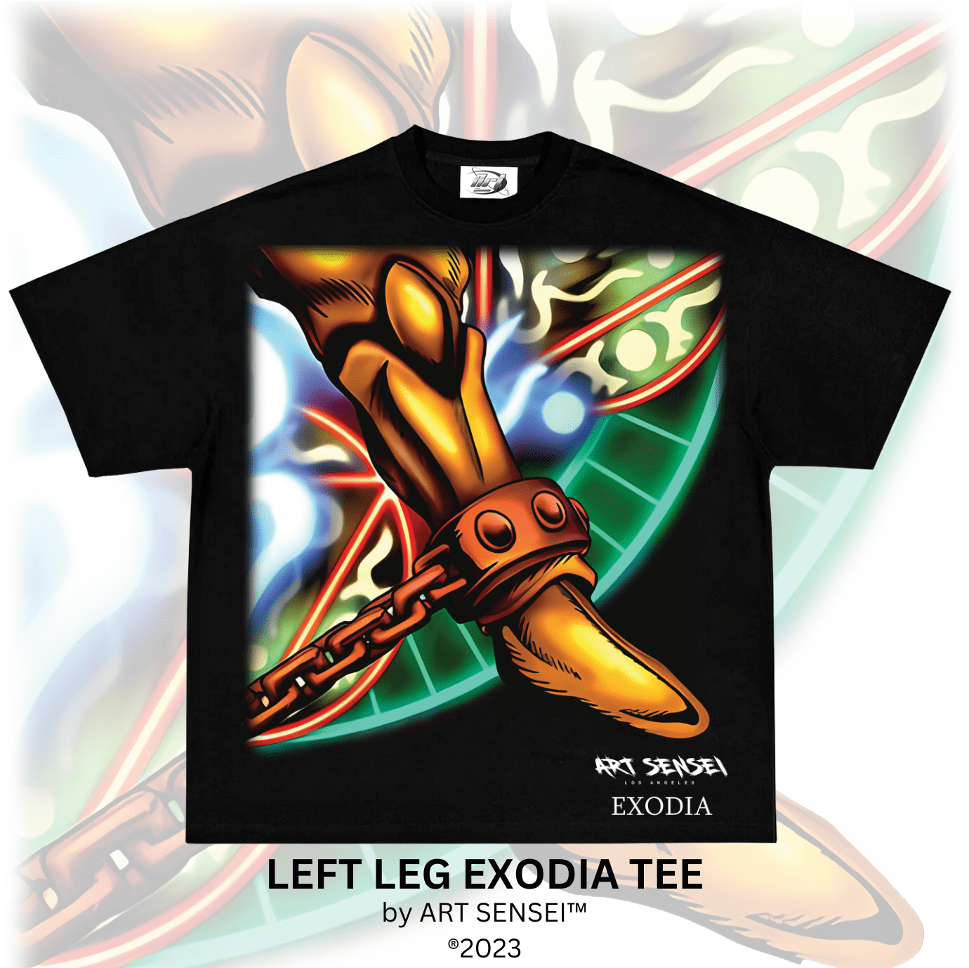 Art Sensei BLACK / S LEFT LEG EXODIA TEE