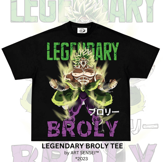 Art Sensei BLACK / S LEGENDARY BROLY TEE