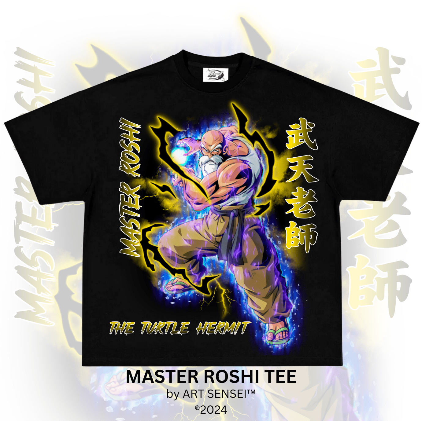 Art Sensei BLACK / S MASTER ROSHI TEE