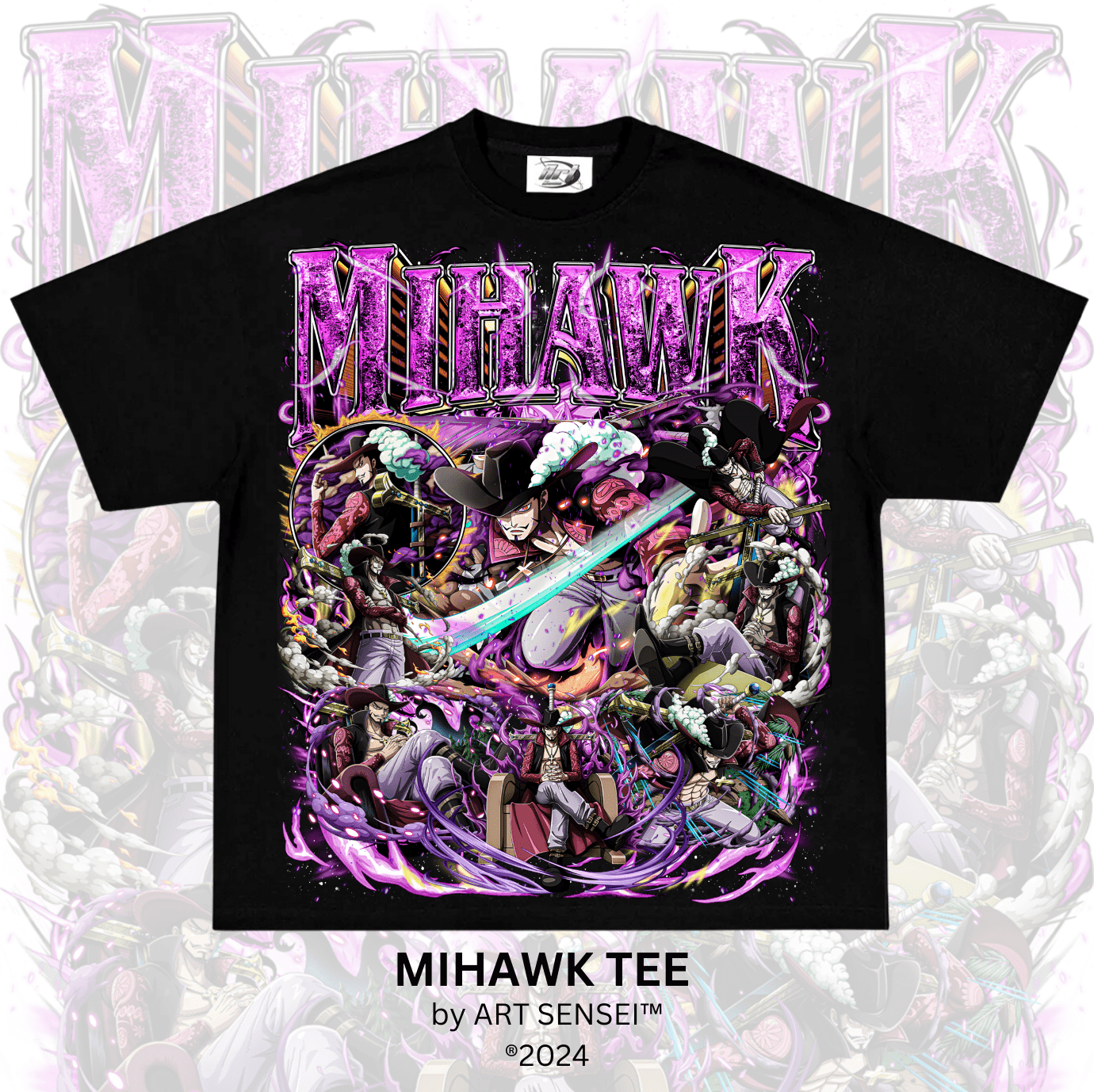 Art Sensei BLACK / S MIHAWK TEE