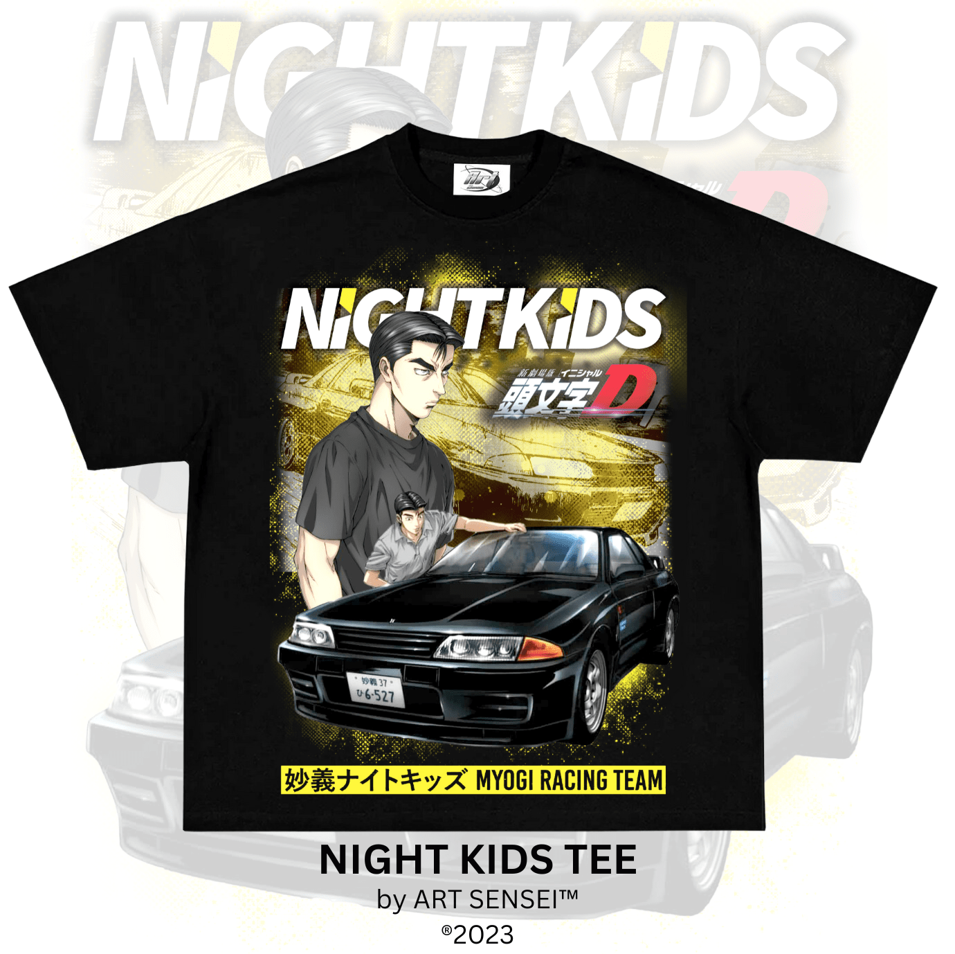 Art Sensei BLACK / S NIGHT KIDS TEE