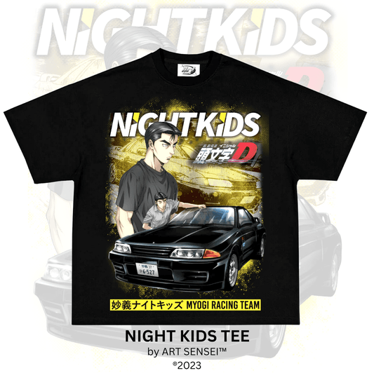 Art Sensei BLACK / S NIGHT KIDS TEE