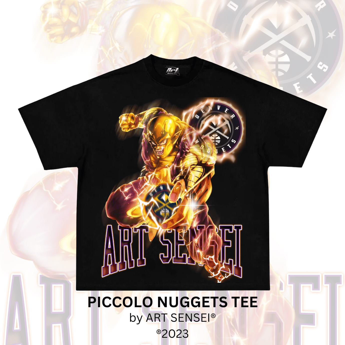 Art Sensei BLACK / S PICCOLO NUGGETS TEE