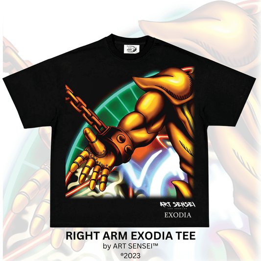 Art Sensei BLACK / S RIGHT ARM EXODIA TEE