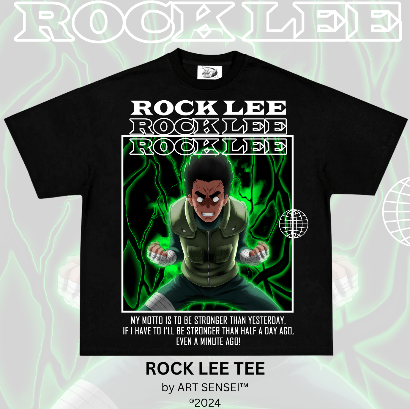 Art Sensei PEPPER / S ROCK LEE TEE