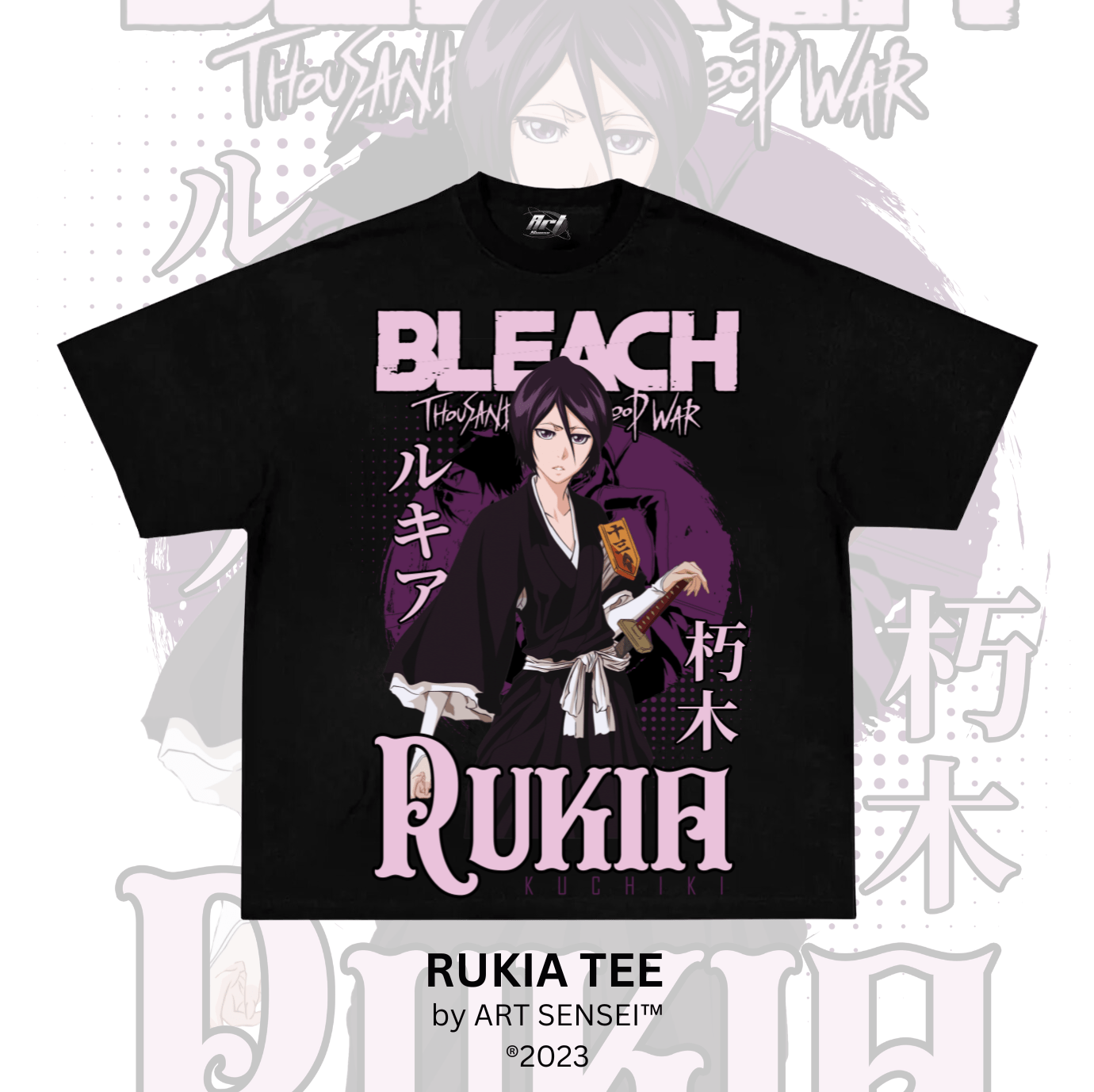 Art Sensei BLACK / S RUKIA TEE