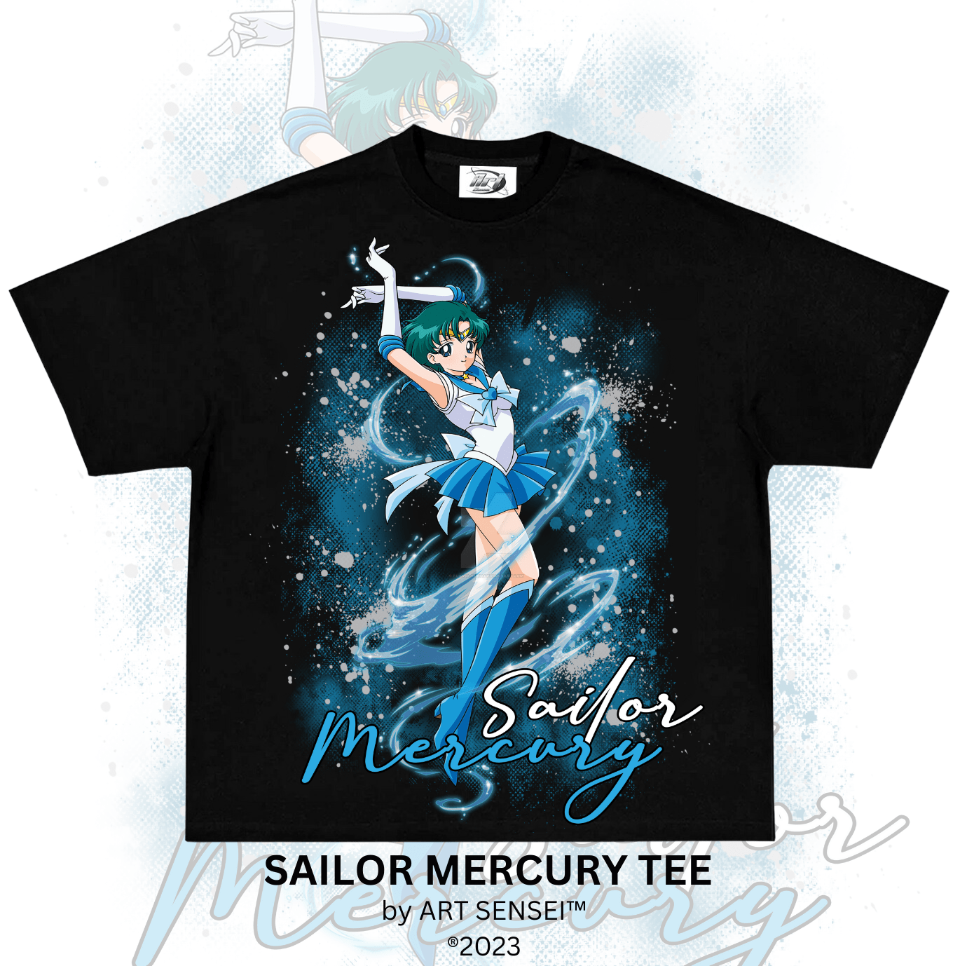 Art Sensei BLACK / S SAILOR MERCURY TEE