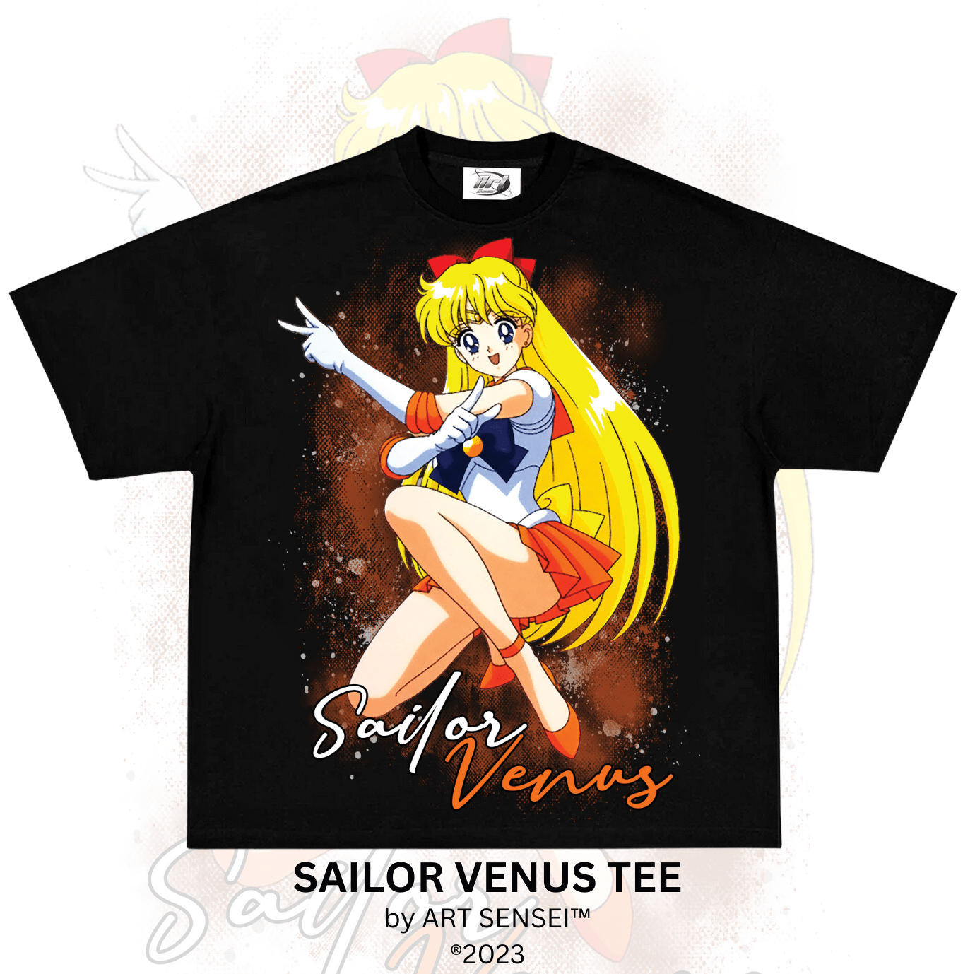 Art Sensei BLACK / S SAILOR VENUS TEE