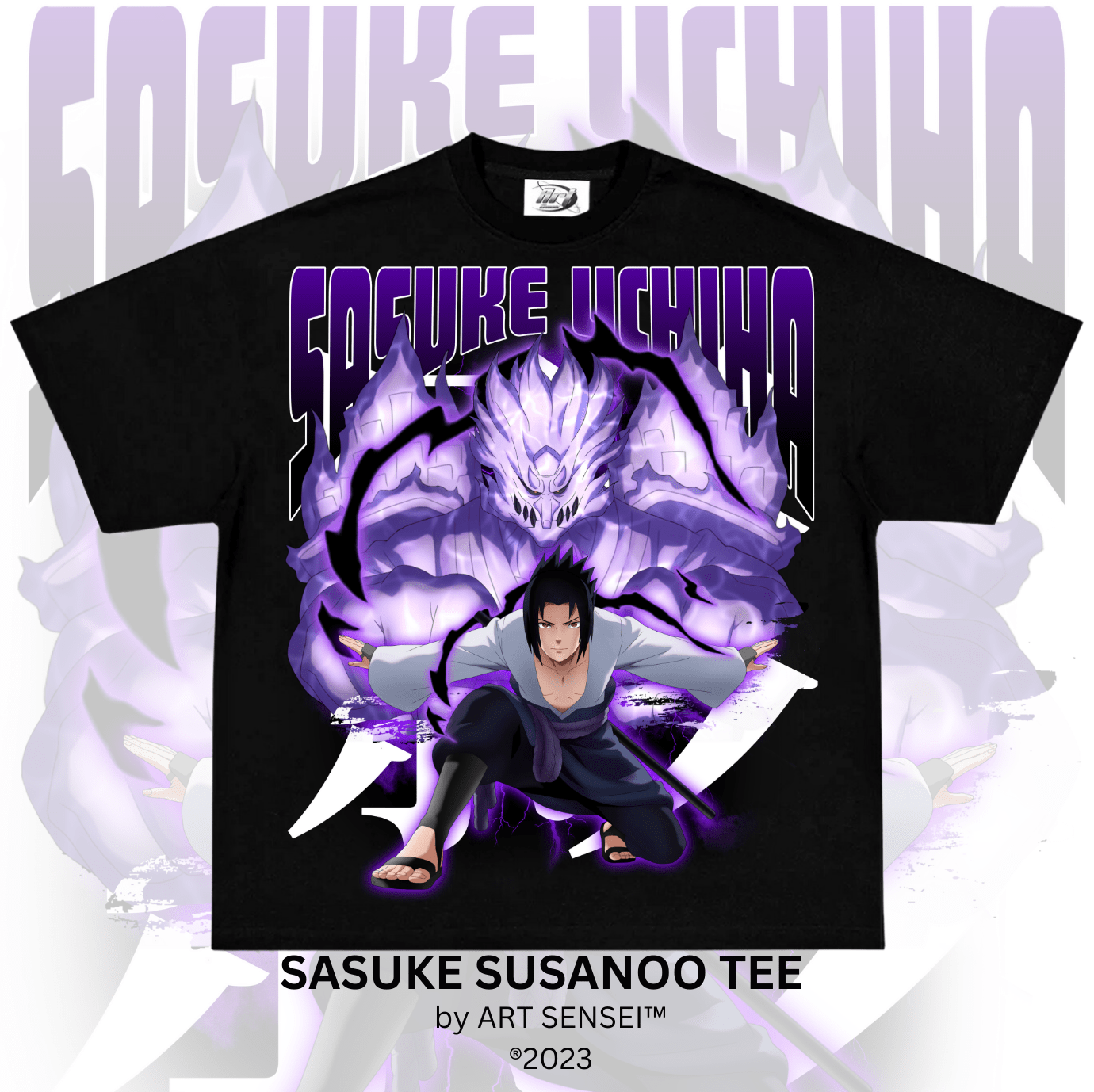 Art Sensei BLACK / S SASUKE SUSANOO TEE