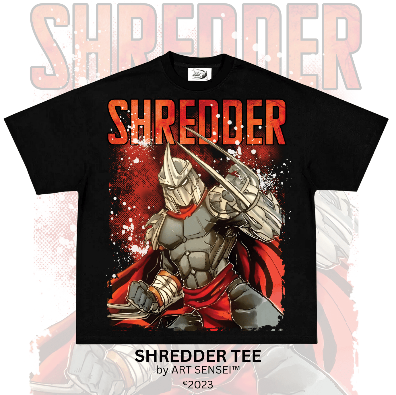 Art Sensei BLACK / S SHREDDER TEE