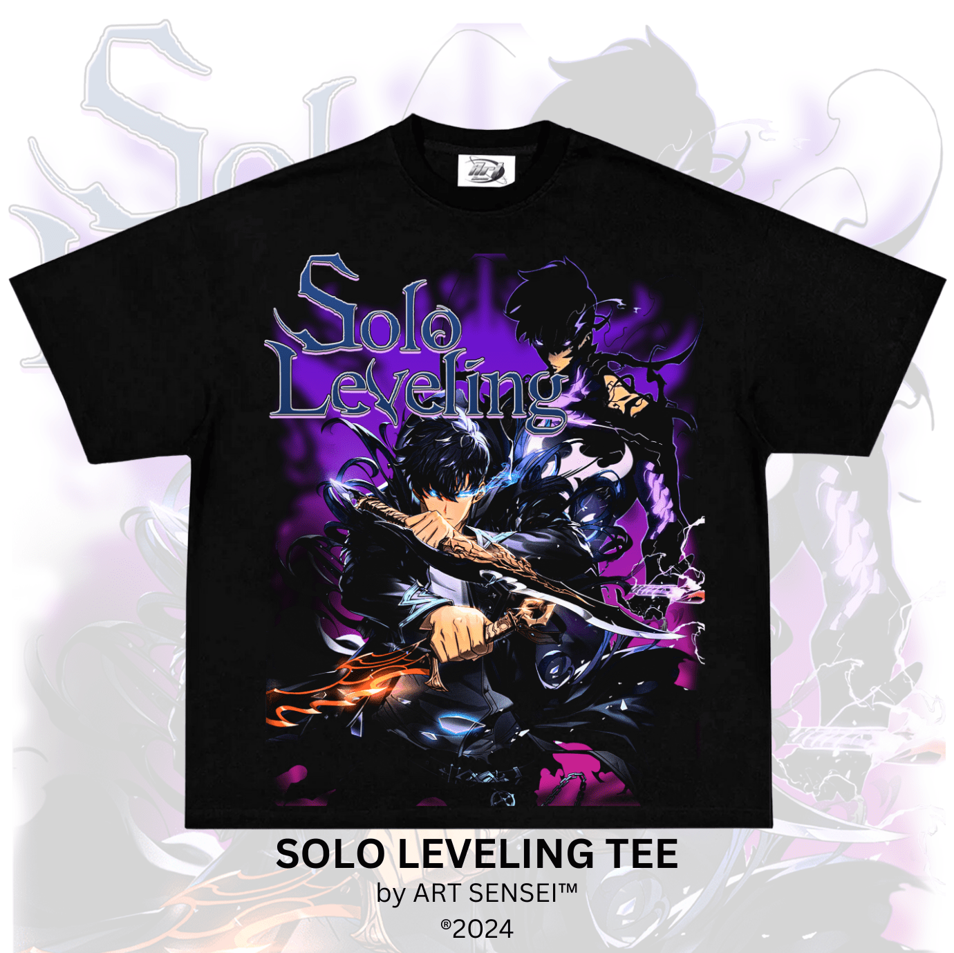 Art Sensei BLACK / S SOLO LEVELING TEE