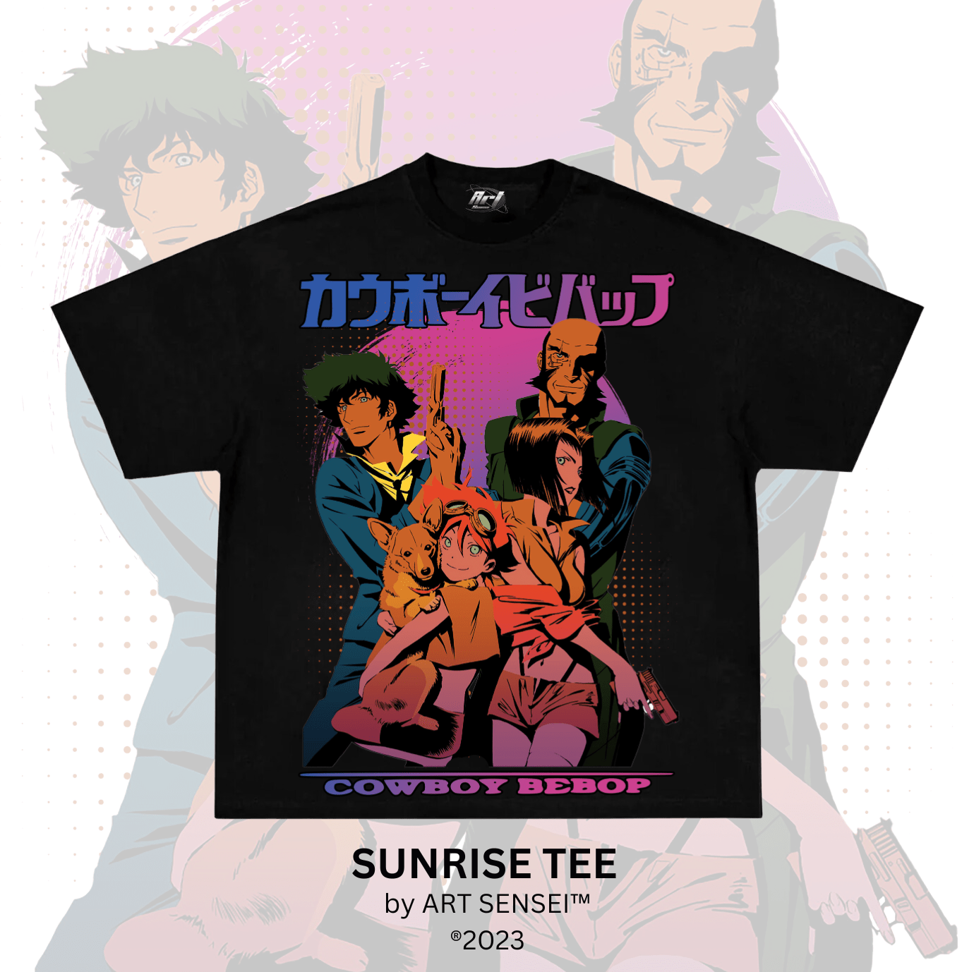 Art Sensei BLACK / S SUNRISE TEE