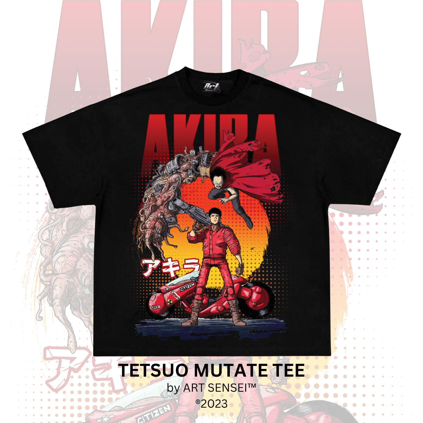 Art Sensei BLACK / S TETSUO MUTATE TEE SINGLE PRINT