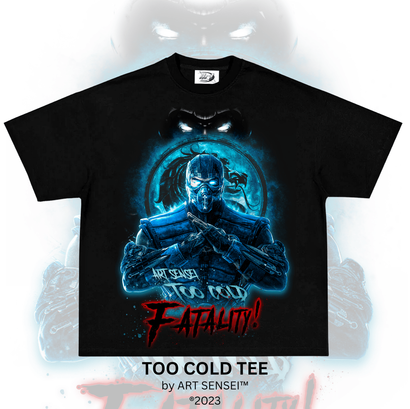 Art Sensei BLACK / S TOO COLD TEE