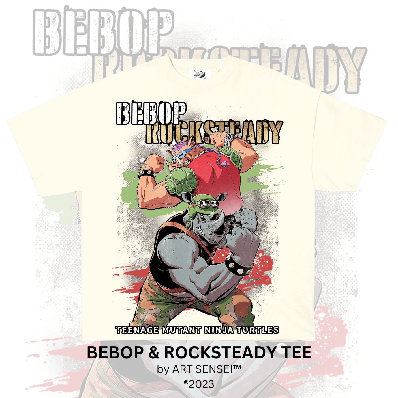 Art Sensei CREAM / S BEBOP & ROCKSTEADY TEE