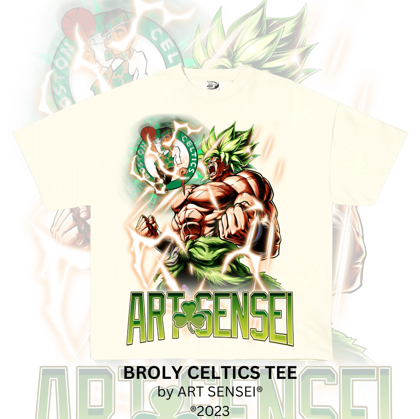 Art Sensei CREAM / S BROLY CELTICS TEE