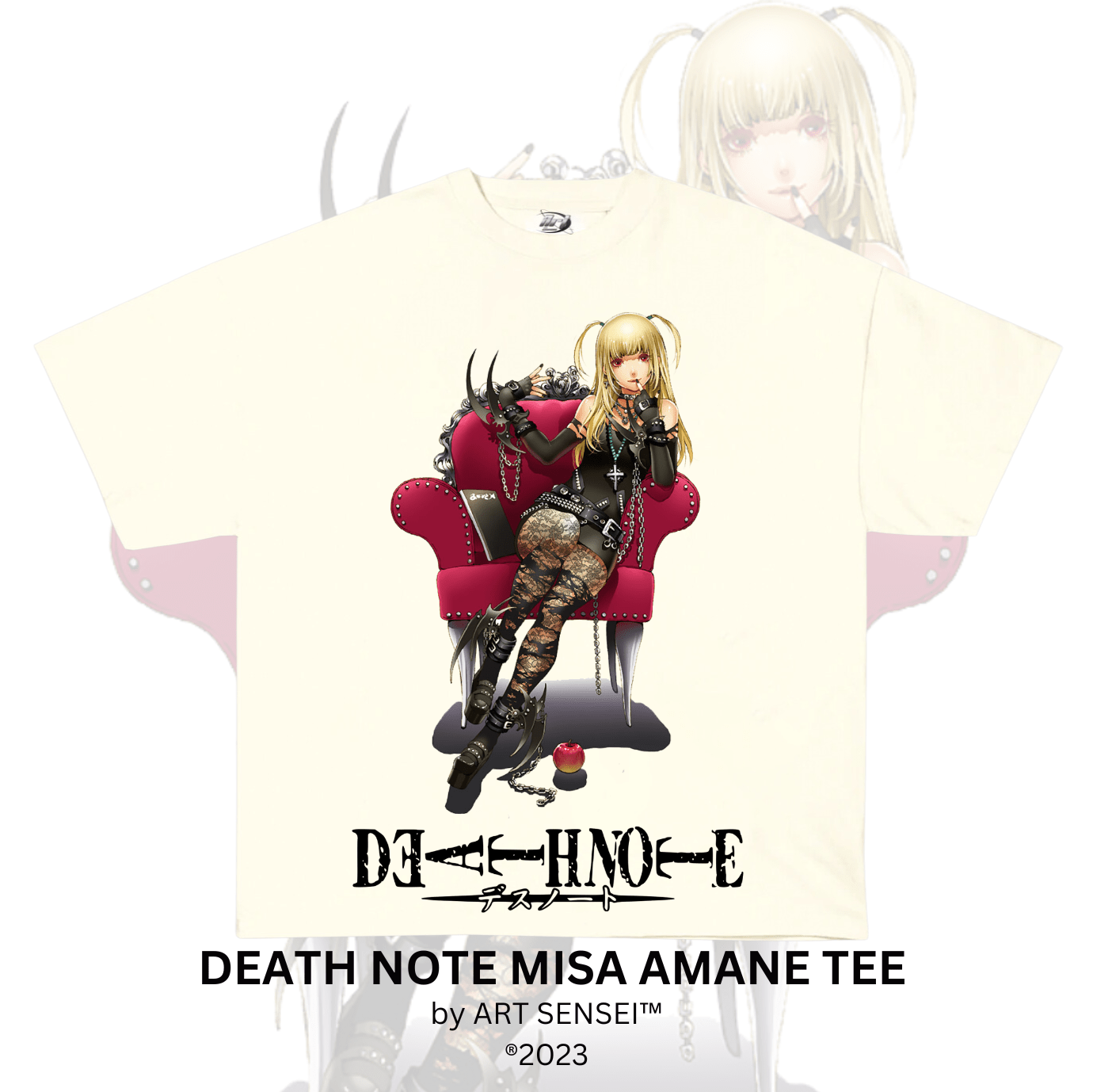 Art Sensei CREAM / S DEATH NOTE MISA AMANE TEE