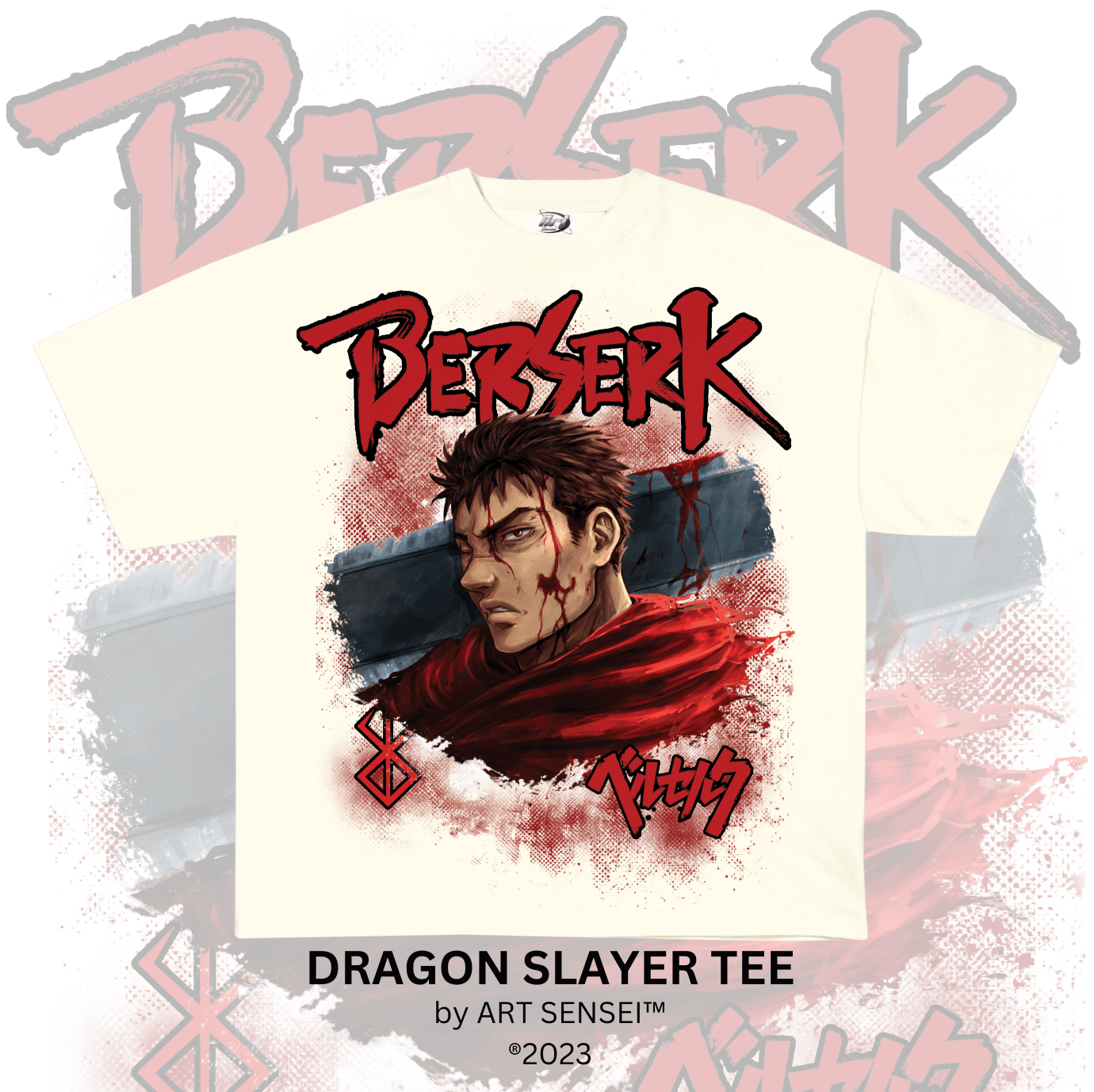 Art Sensei CREAM / S DRAGON SLAYER TEE