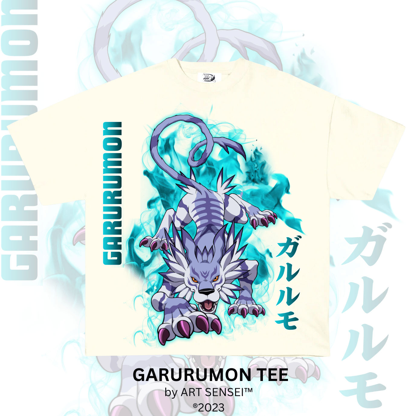 Art Sensei CREAM / S GARURUMON TEE