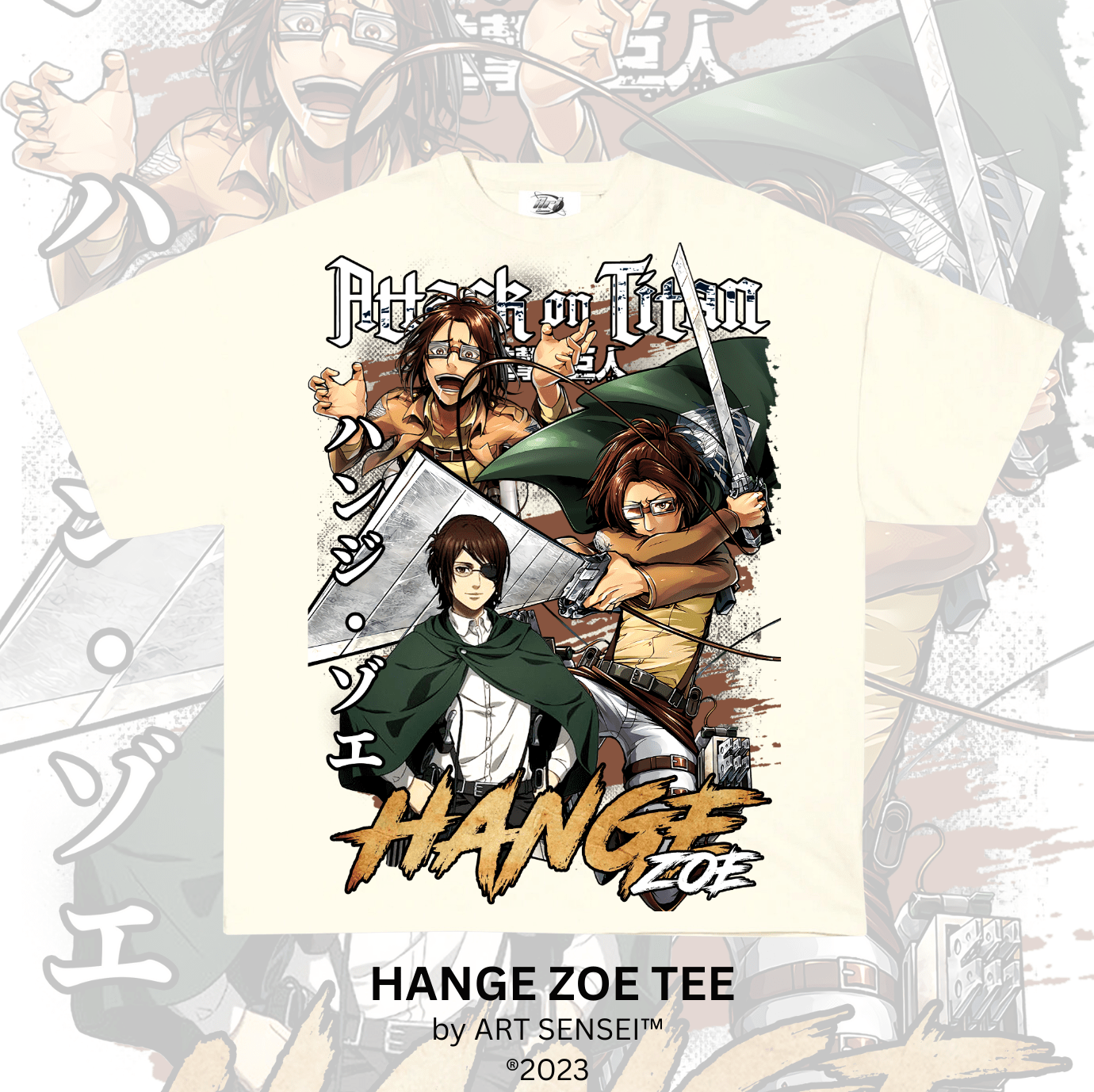 Art Sensei CREAM / S HANG ZOE TEE