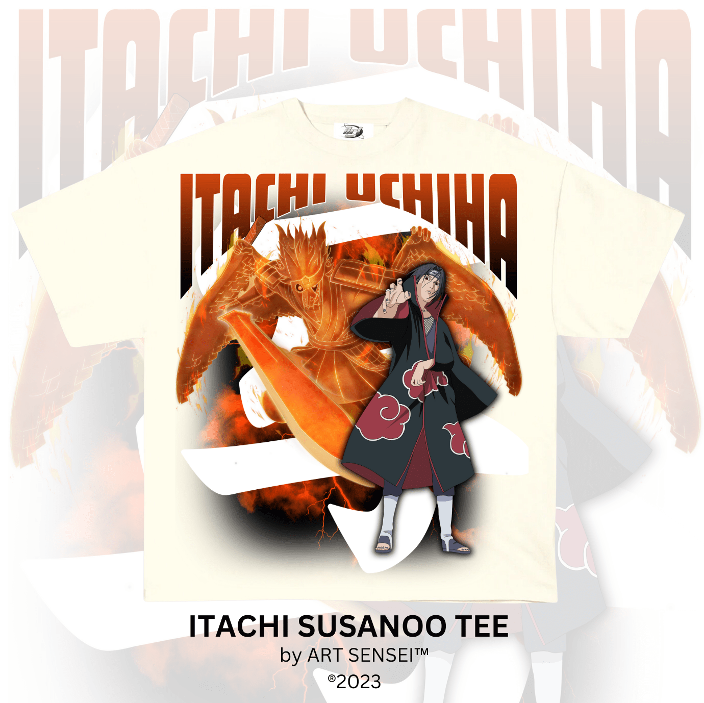 Art Sensei CREAM / S ITACHI SUSANOO TEE