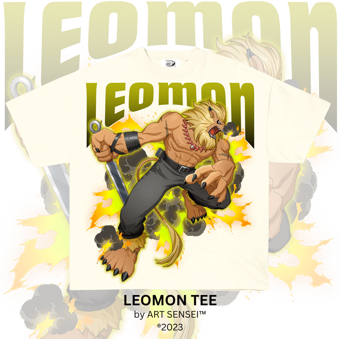 Art Sensei CREAM / S LEOMON TEE