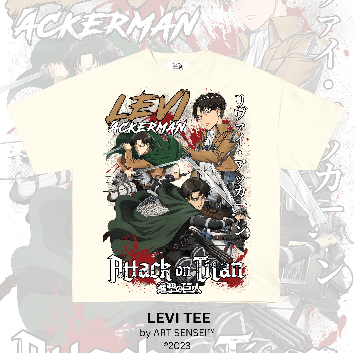 Art Sensei CREAM / S LEVI TEE