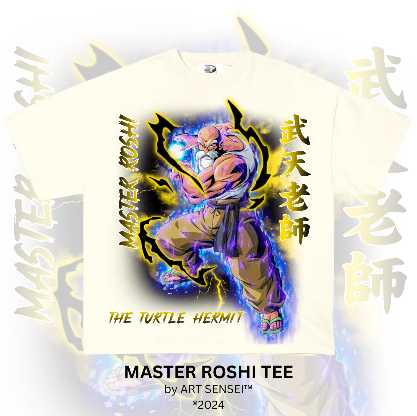 Art Sensei CREAM / S MASTER ROSHI TEE