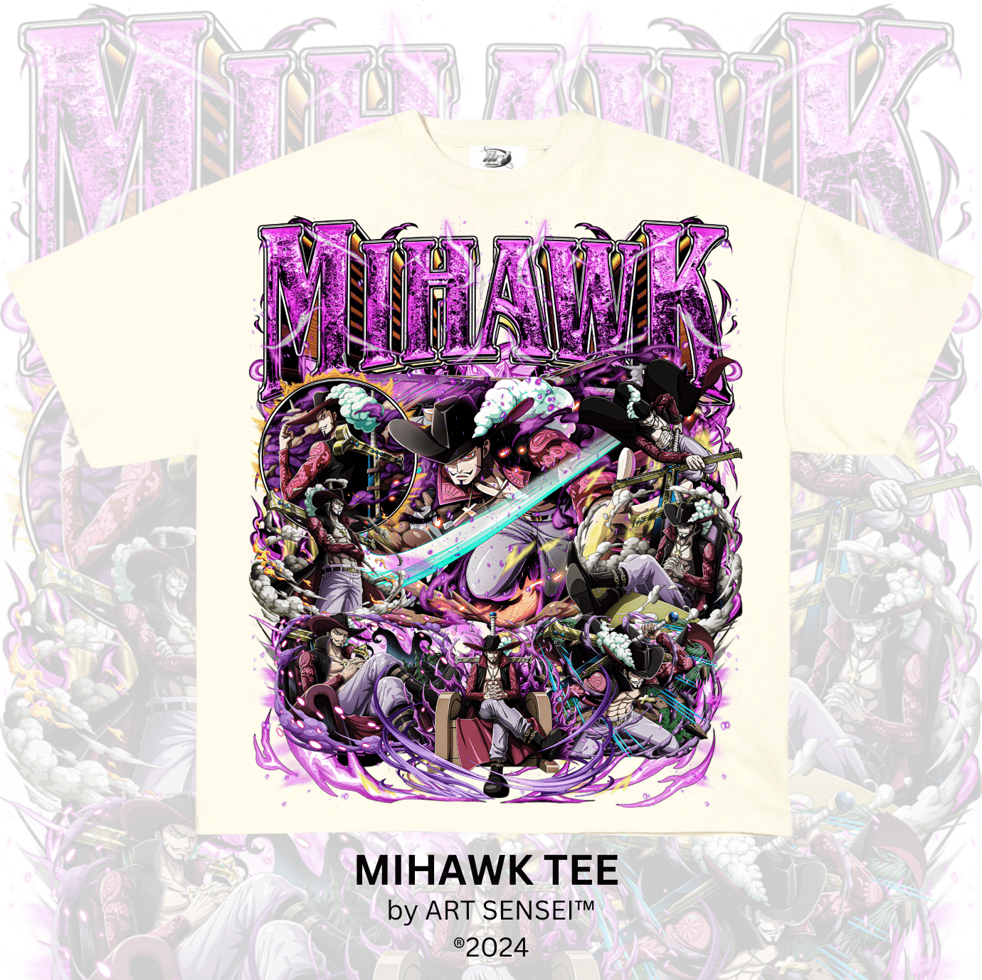 Art Sensei CREAM / S MIHAWK TEE