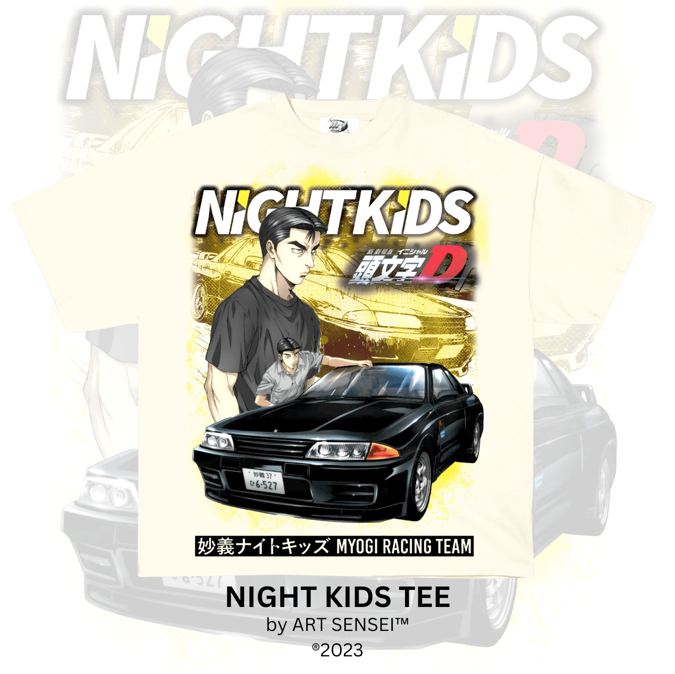 Art Sensei CREAM / S NIGHT KIDS TEE