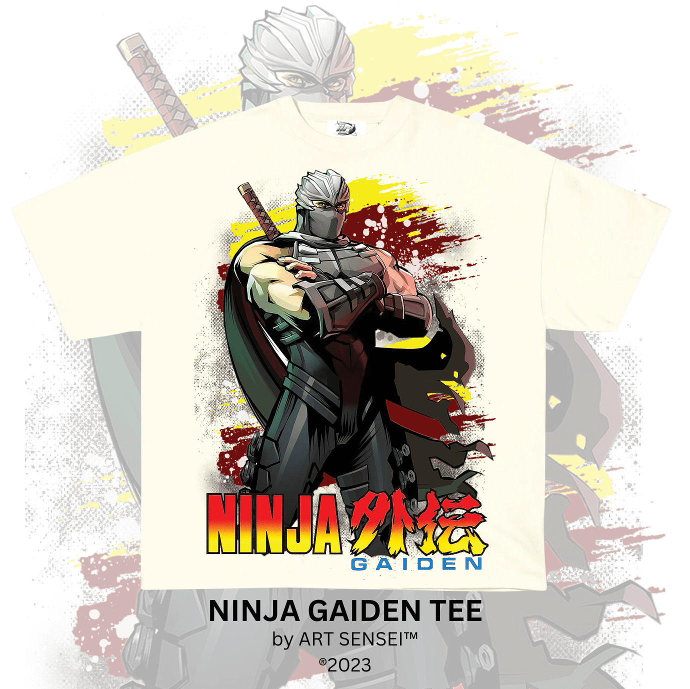 Art Sensei CREAM / S NINJA GAIDEN TEE