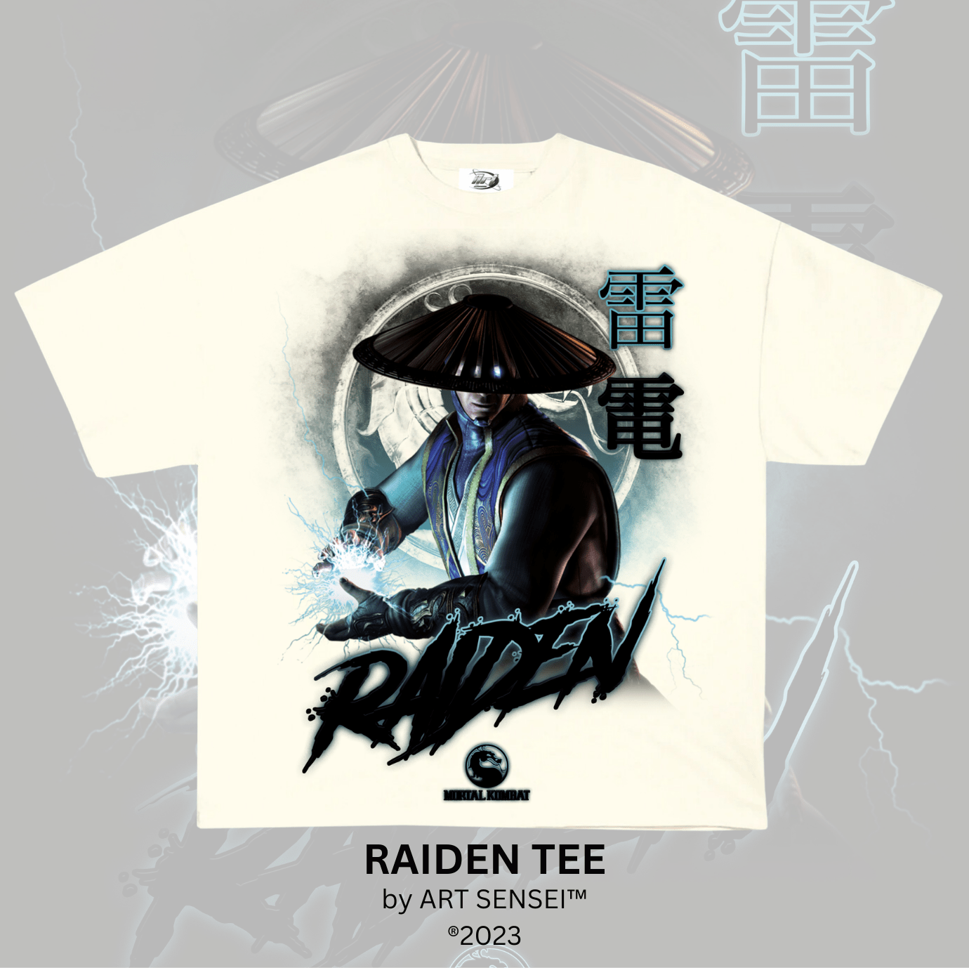 Art Sensei CREAM / S RAIDEN TEE