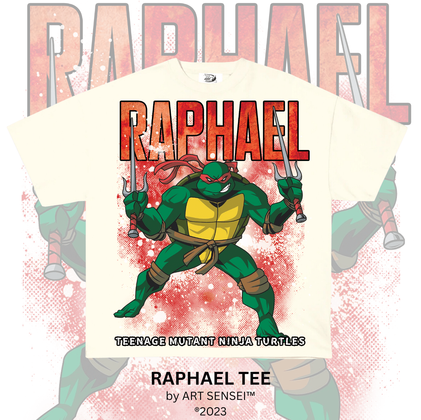 Art Sensei CREAM / S RAPHAEL TEE