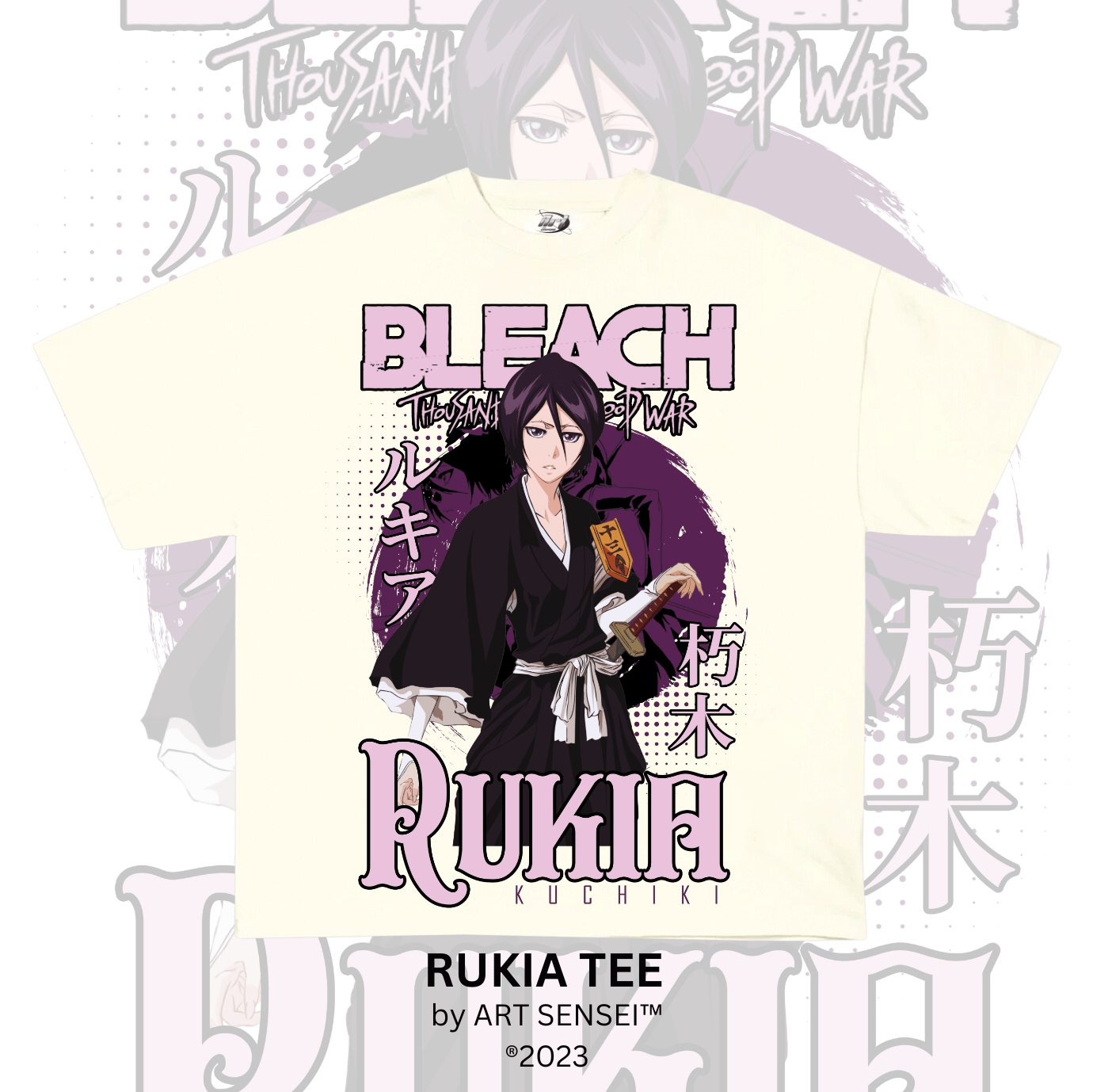 Art Sensei CREAM / S RUKIA TEE