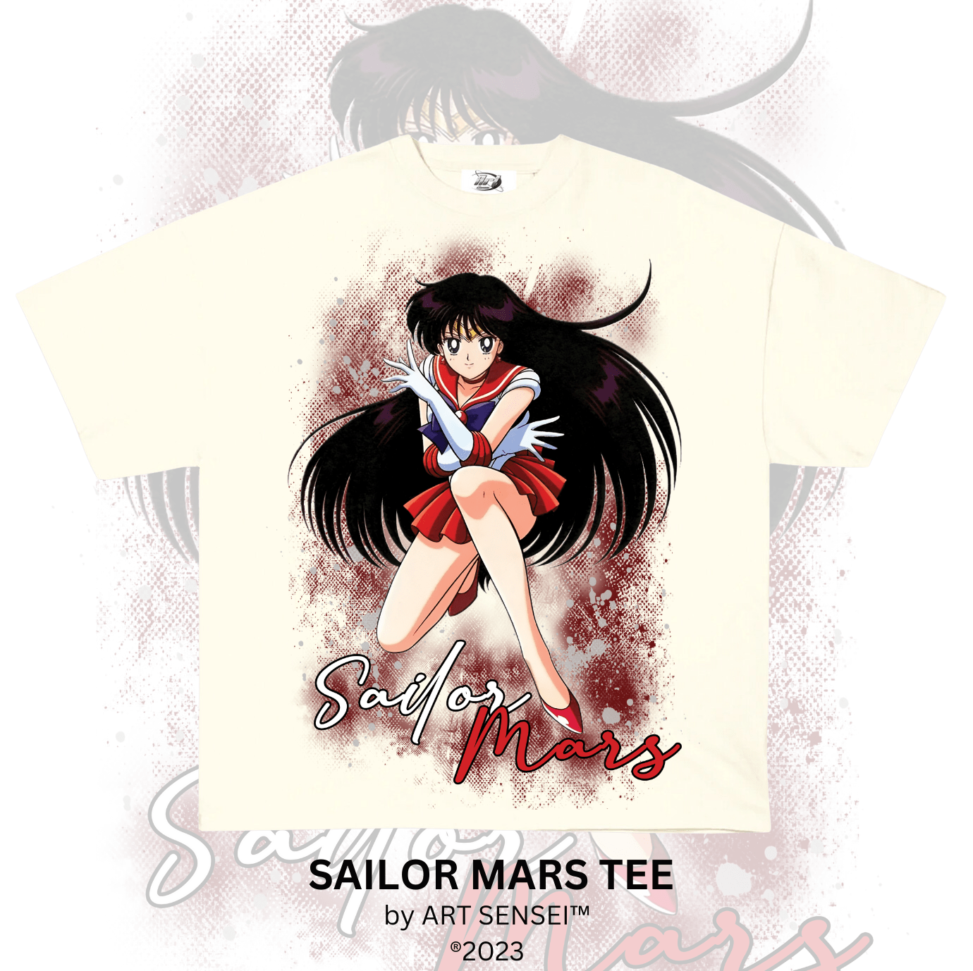 Art Sensei CREAM / S SAILOR MARS TEE